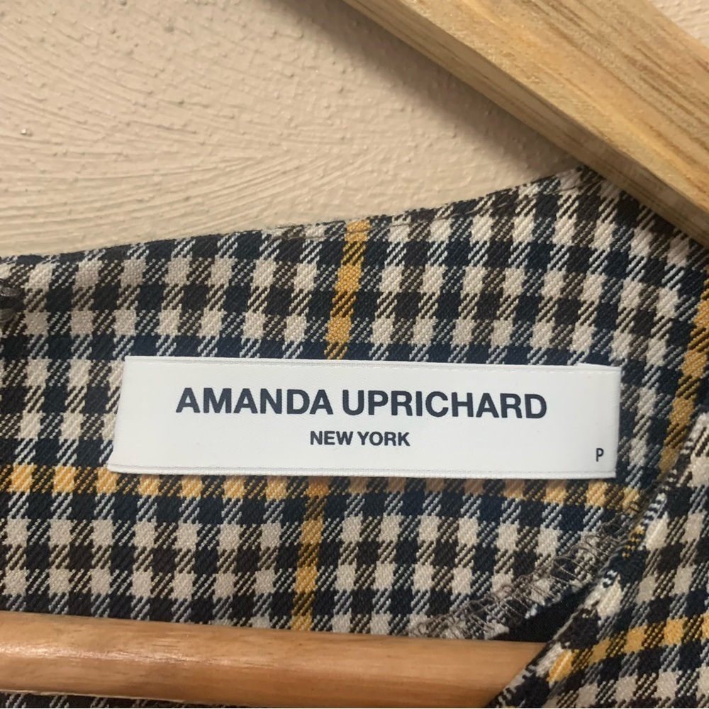 Amanda Uprichard Puff Sleeve Mini Dress in Westwick Plaid Size XS Size P - Picture 12 of 14